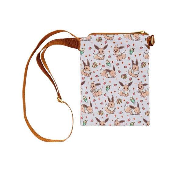 NEW Loungefly Pokemon Eevee Desserts Crossbody Bag Purse - Picture 2 of 2